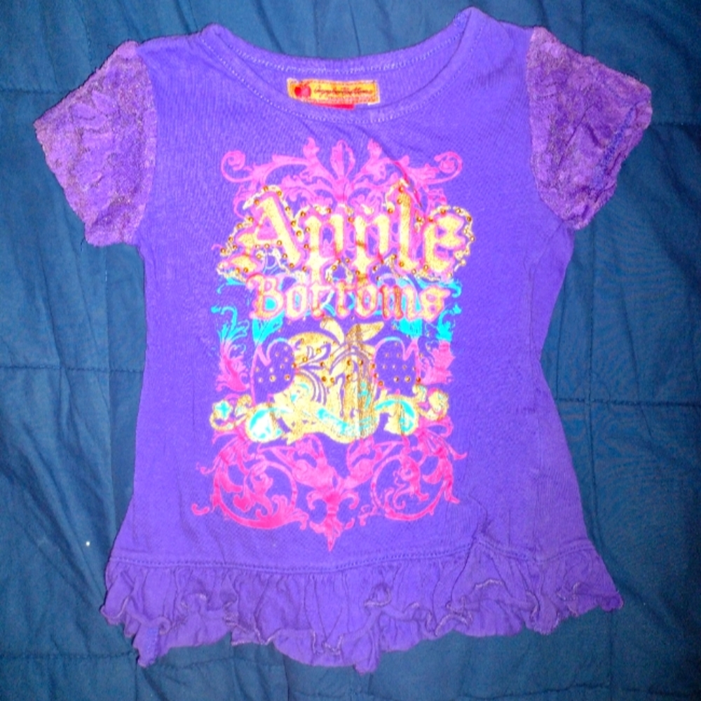 Apple Bottoms Girl's Shirt Size 2T